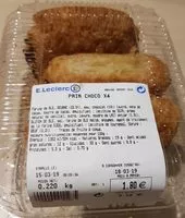 Mängden socker i Pain choco x4