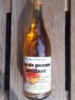 Mängden socker i Jus de pomme pétillant