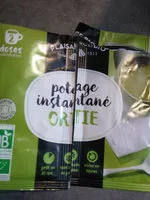 Mängden socker i potage instantané a l' ortie