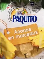 Mängden socker i Ananas en morceau