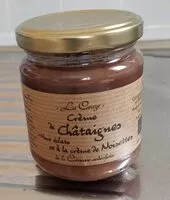 Mängden socker i Crème de châtaignes Aux éclats et à la crème de noisettes
