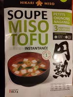 Mängden socker i Soupe miso tofu