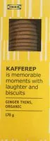 Mängden socker i KAFFEREP Ginger thins