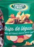 Mängden socker i Chips de legumes