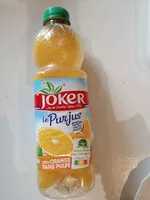 Mängden socker i jus d'orange  💯% fruits pressés