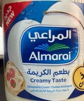 Mängden socker i Cream cheese mara3i