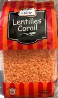 Mängden socker i Lentilles corail