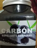 Mängden socker i carbón exfoliante corporal