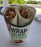 Mängden socker i Wrap Falafel mit Humus
