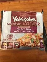 Mängden socker i Nouilles à poêler au piment doux