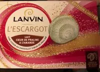Mängden socker i Lanvin l'Escargot