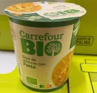 Mängden socker i Sopa de verduras con pasta