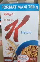 Mängden socker i Special K Nature format maxi 750 g