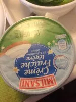 Mängden socker i Creme fraiche