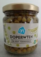 Mängden socker i Doperwten