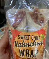 Mängden socker i Sweet chili hähnchen wrap