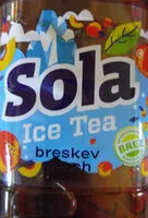Mängden socker i Sola Ice Tea breskev peach