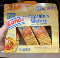 Mängden socker i Captain’s Wafers