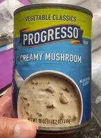 Mängden socker i Creamy mushroom soup