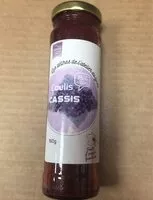 Mängden socker i Coulis cassis