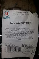 Mängden socker i pain aux céréales