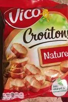 Mängden socker i Vico croutons nature