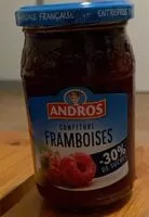 Mängden socker i Confiture framboises -30% de sucres