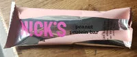 Mängden socker i Nicks peanut protein bar