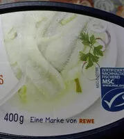 Eingelegte sahneheringsfilet