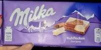 Mängden socker i Milka Kuhflecken