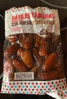 Mängden socker i Dátiles con hueso