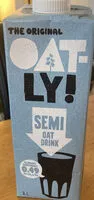 Mängden socker i Oatly Semi Oat Drink