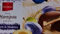 Mängden socker i Favorina Marzipan Plum a Madeira