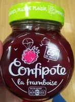 Mängden socker i Confipote à la framboise