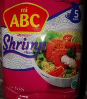 Mängden socker i Mi instant Shrimp flavour