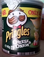 Mängden socker i Pringles Cheese & Onion