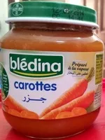 Mängden socker i blédina carottes