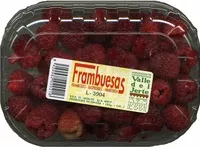 Mängden socker i Frambuesas "Valle del Jerte"