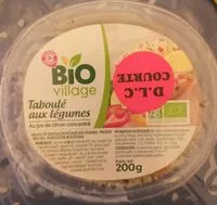 Mängden socker i Taboulé aux légumes bio