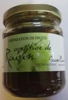 Mängden socker i Confiture de Raisin
