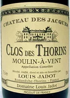 Mängden socker i Moulin à Vent 2000, Clos des Thorins