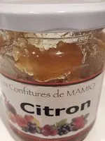 Mängden socker i Confiture citron