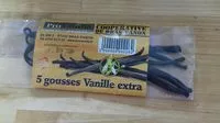 Mängden socker i Gousse de vanille