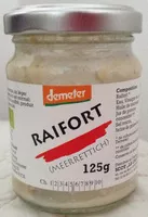 Mängden socker i Raifort