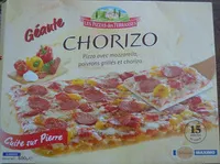 Mängden socker i Pizza Géante Chorizo