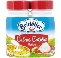 Mängden socker i Crème Entière fluide (30 % MG)