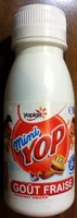Mängden socker i Mini Yop, Goût Fraise