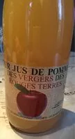 Mängden socker i Pur jus de pomme des vergers des rouges terres