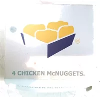 Mängden socker i Chicken McNuggets™ Lot de 4