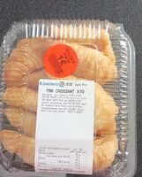 Mängden socker i Mini croissant x10